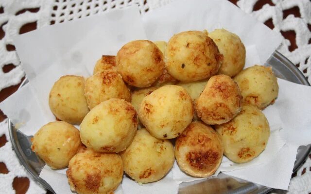 Bolinho de Arroz com Batata